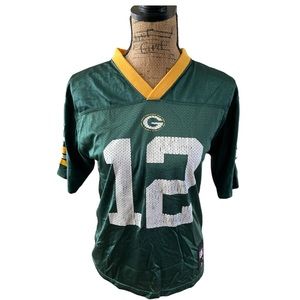 Green Bay Packers Rodgers 12 Jersey Youth 14/16